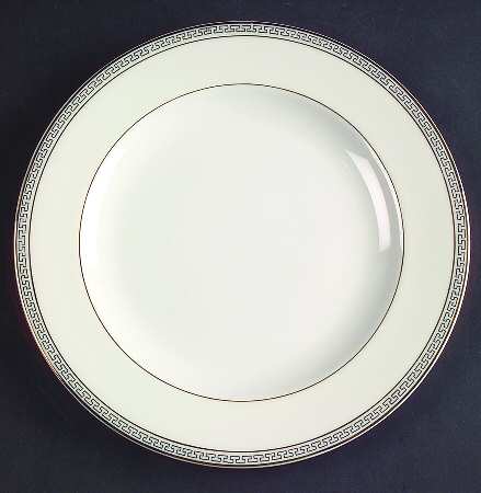 Greek Key Salad Plate