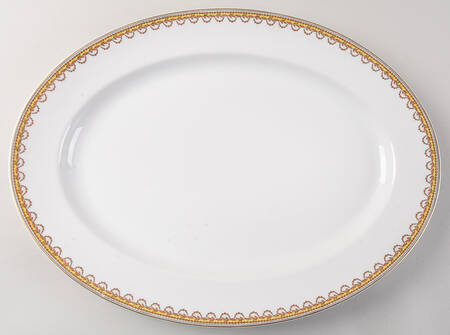 H152 16" Oval Serving Platter