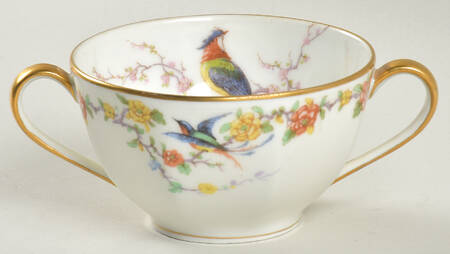 H159 Flat Bouillon Cup by Haviland