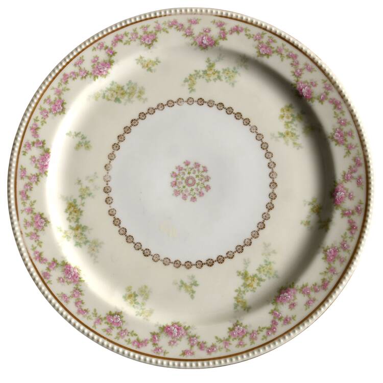 H174 12" Chop Plate (Round Platter)