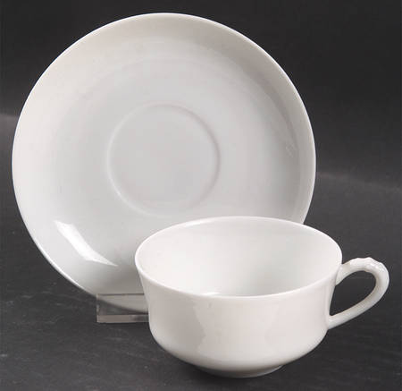 H20 Flat Demitasse Cup & Saucer Set