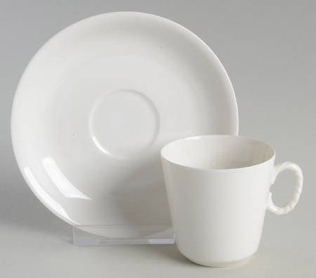 H20 Flat Demitasse Cup & Saucer Set