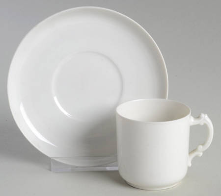 H20 Flat Demitasse Cup & Saucer Set