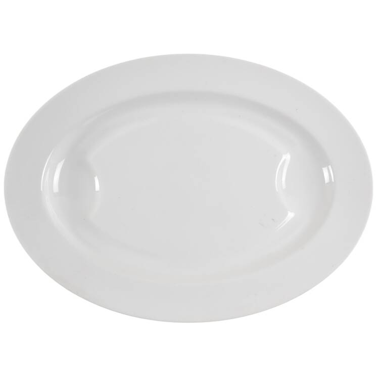 H20 18" Oval Serving Platter with Well