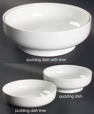 H20 Pudding Bowl & Liner