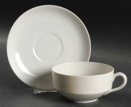 H20 Flat Cup & Saucer Set