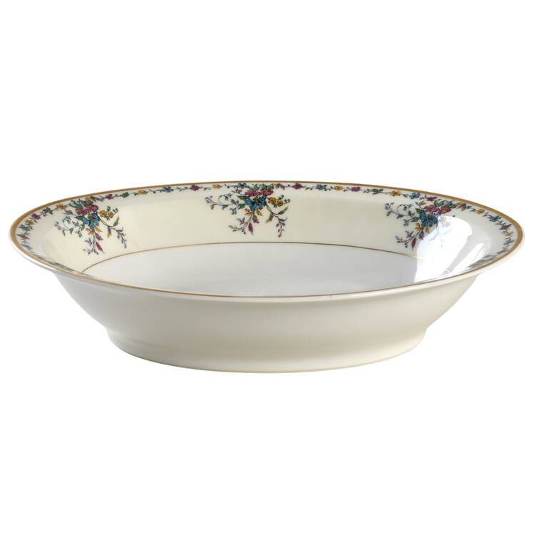 H207 10" Oval Vegetable Bowl