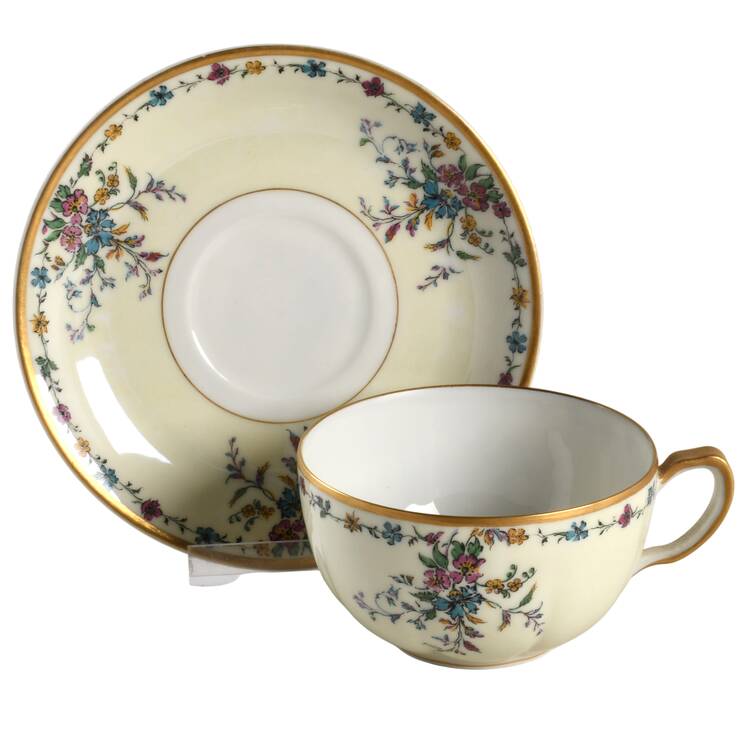 H207 Flat Cup & Saucer Set