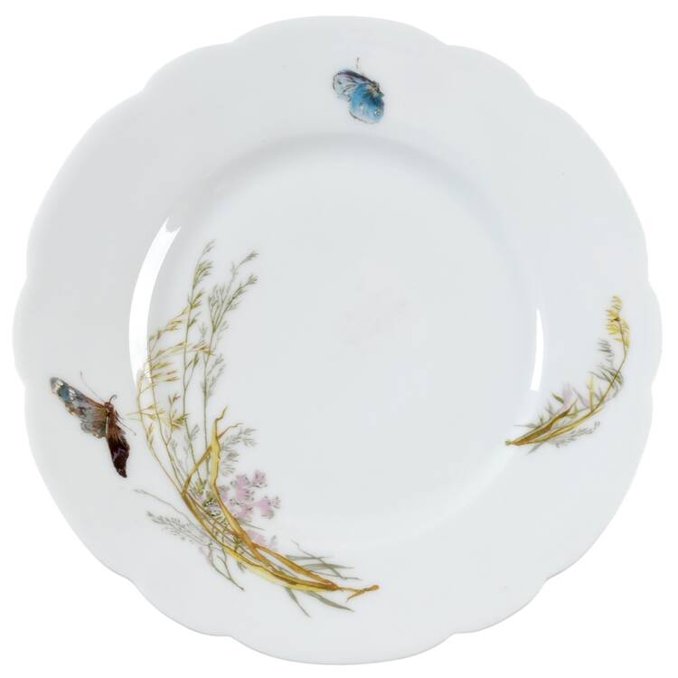 Meadow Visitors (Blank 4, No Trim) Salad Plate