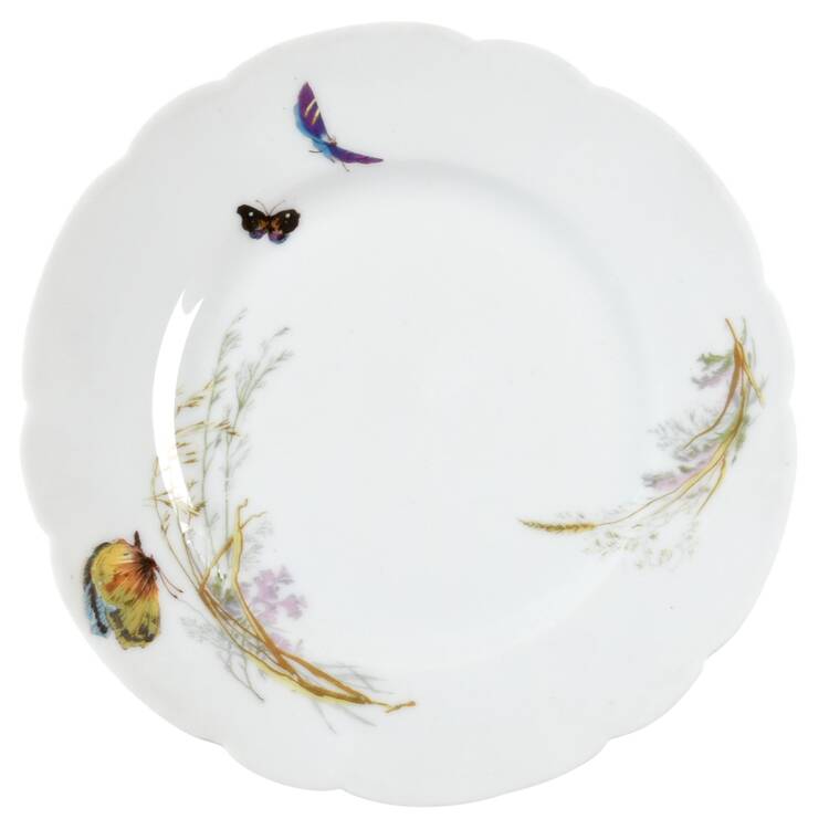 Meadow Visitors (Blank 4, No Trim) Luncheon Plate