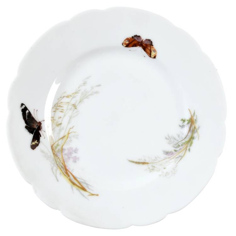 Meadow Visitors (Blank 4, No Trim) Luncheon Plate