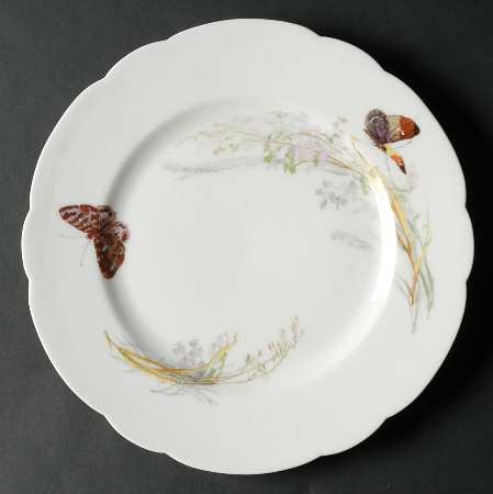 Meadow Visitors (Blank 4, No Trim) Luncheon Plate