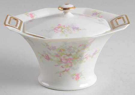 H257 Sugar Bowl & Lid by Haviland