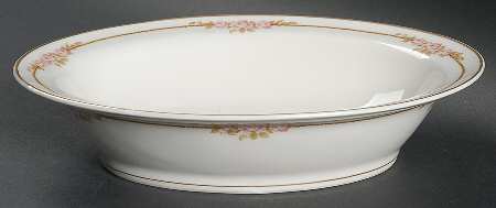 H282 9" Oval Vegetable Bowl by Haviland