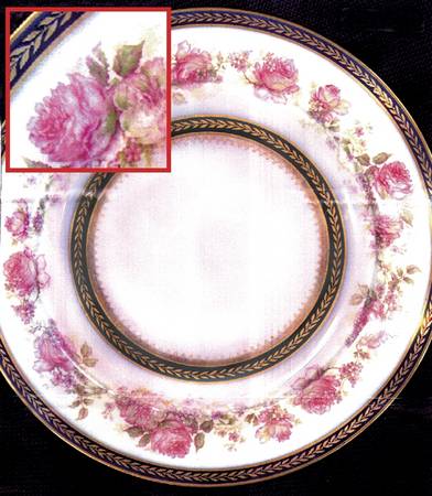 H301 Luncheon Plate