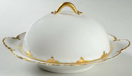 21276 Round Covered Butter
