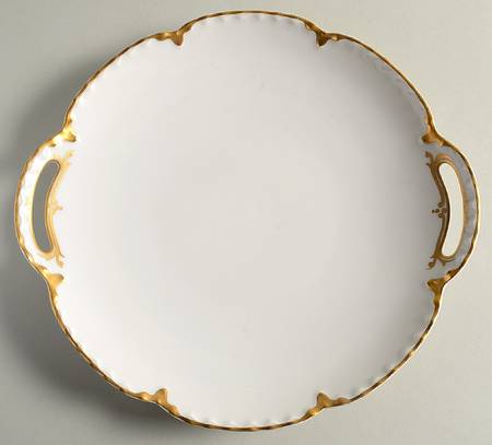21276 Handled Cake Plate