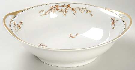 H327 8" Round Vegetable Bowl