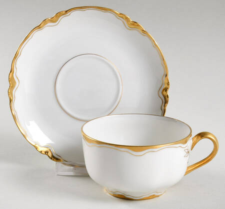 H345 Flat Cup & Saucer Set