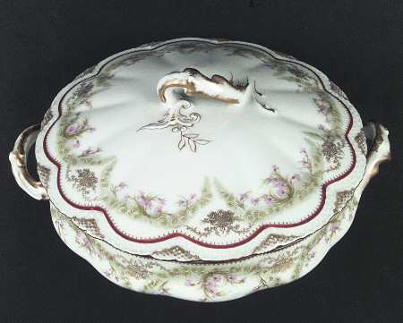 H473 Round Covered Vegetable