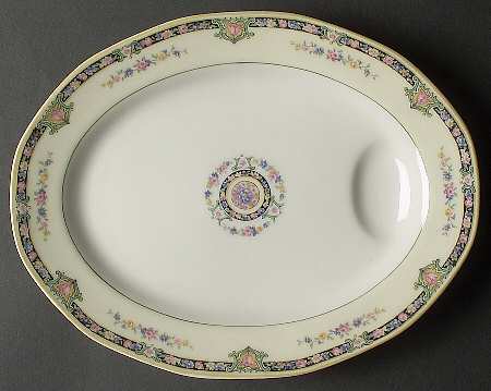 H483 11" Oval Serving Platter
