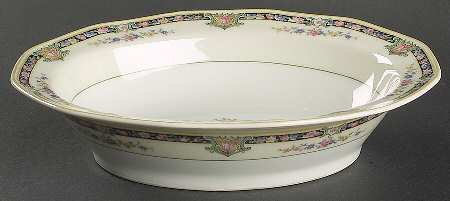 H483 9" Oval Vegetable Bowl