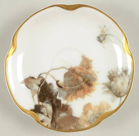 Flowers and Seeds (Blank 19) Saucer for Demitasse Cup