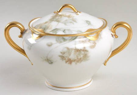 Flowers and Seeds (Blank 19) Sugar Bowl & Lid