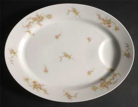 H504 15" Oval Serving Platter