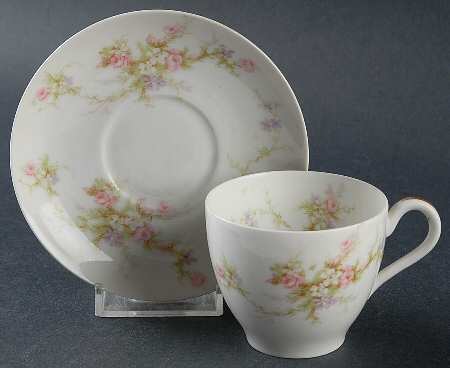 H504 Flat Demitasse Cup & Saucer Set