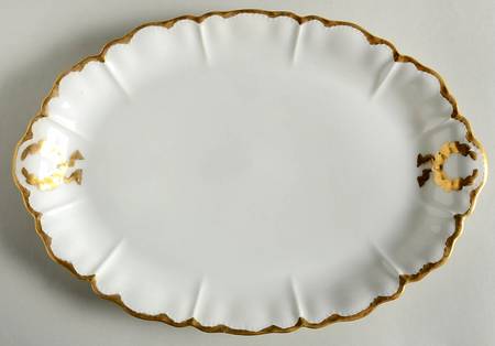 H522 12" Oval Serving Platter