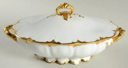 H522 Oval Covered Vegetable