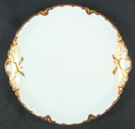 H526 12" Handled Chop Plate (Round Platter)