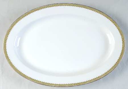 H542 13" Oval Serving Platter