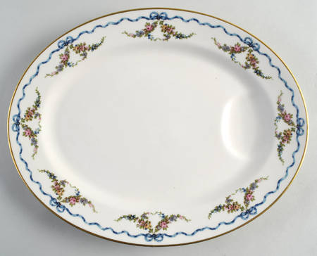 H6 14" Oval Serving Platter