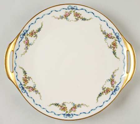 H6 Handled Cake Plate