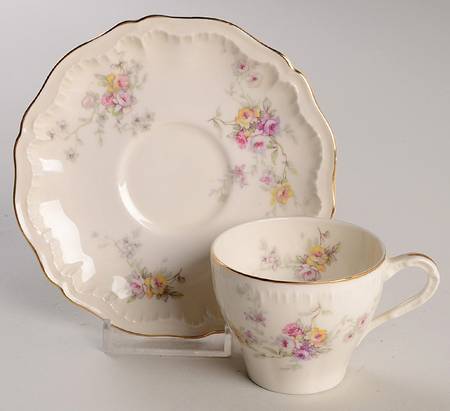 Helene Flat Demitasse Cup & Saucer Set