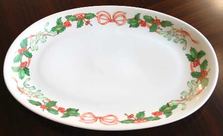Hollyware 16" Oval Serving Platter