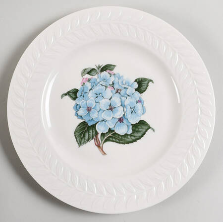 Hydrangea Luncheon Plate