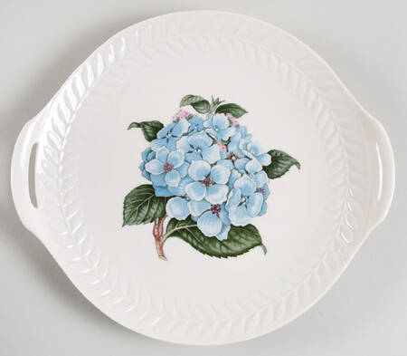 Hydrangea Handled Cake Plate by Haviland