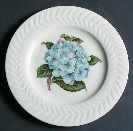 Hydrangea Salad Plate