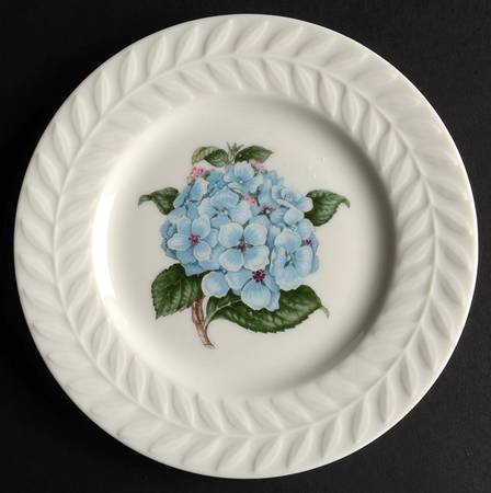 Hydrangea Bread & Butter Plate