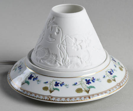 Imperatrice Eugenie Lithophane Electric Light