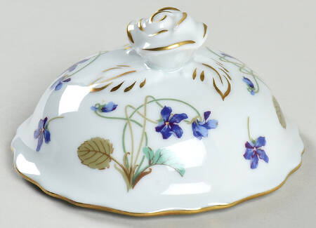 Imperatrice Eugenie Lid for 4" Round Box