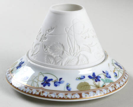 Imperatrice Eugenie Lithophane Candle Votive