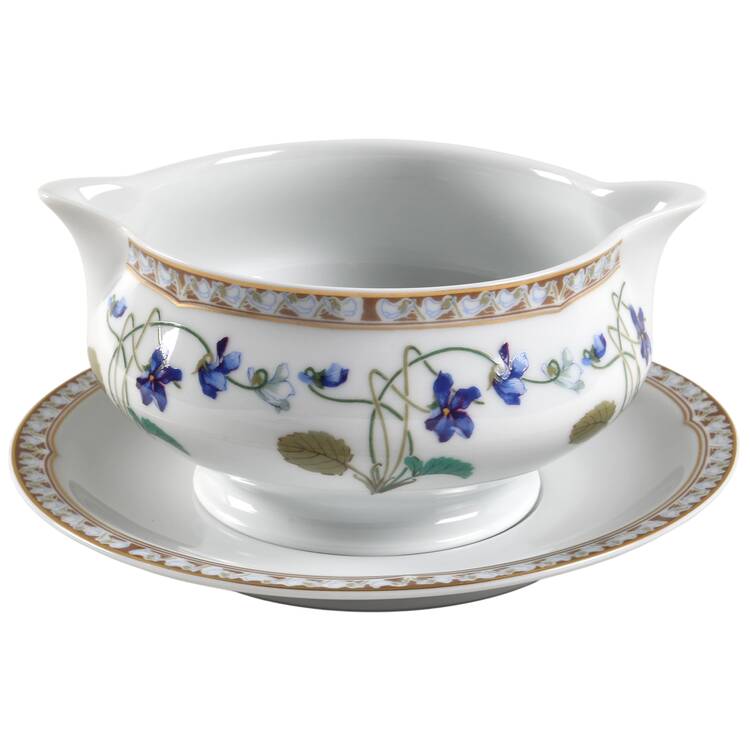 Imperatrice Eugenie Gravy Boat & Underplate