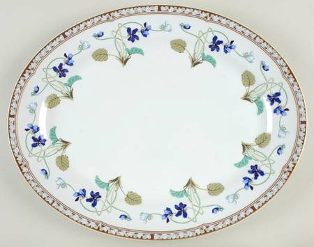 Imperatrice Eugenie 15" Oval Serving Platter