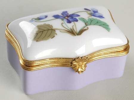 Imperatrice Eugenie 2" Rectangular Hinged Box