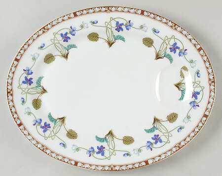 Imperatrice Eugenie 13" Oval Serving Platter