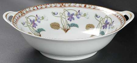 Imperatrice Eugenie Handled Cream Bowl